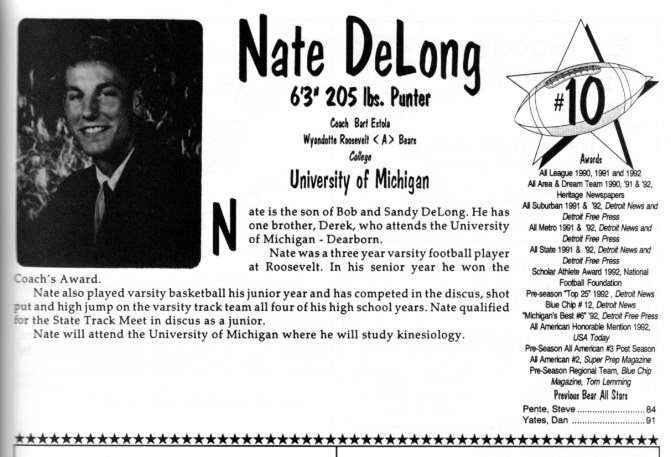 DeLong, Nate